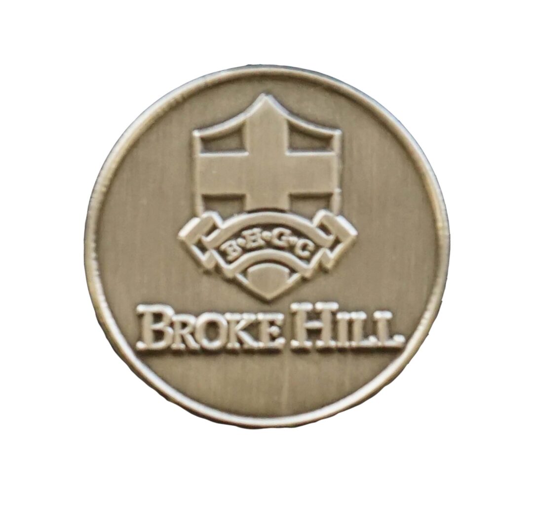 Chevron Marker Coin 25mm Embossed - Image 6