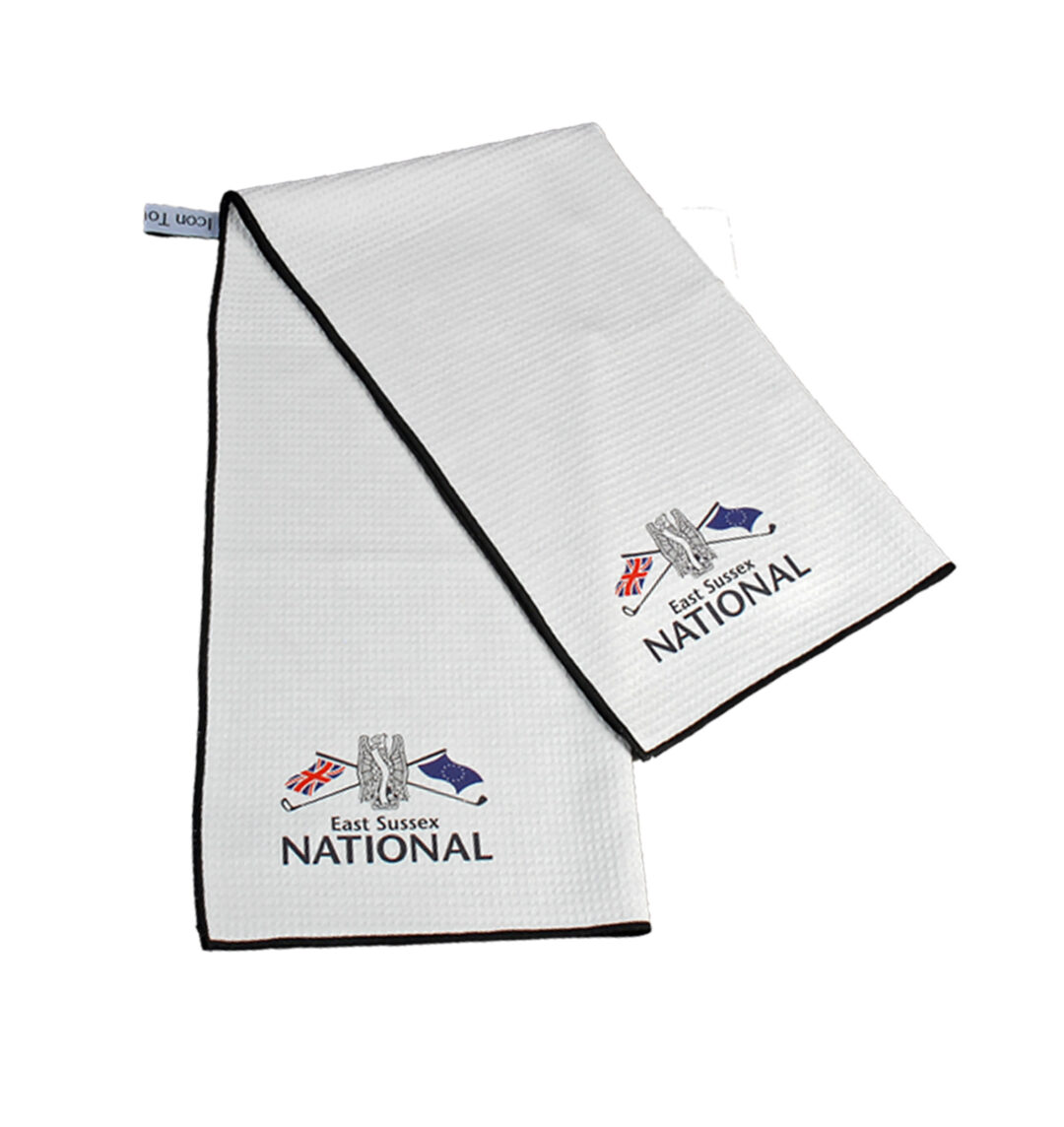 Microfibre Tour Towel with Trim, printed
