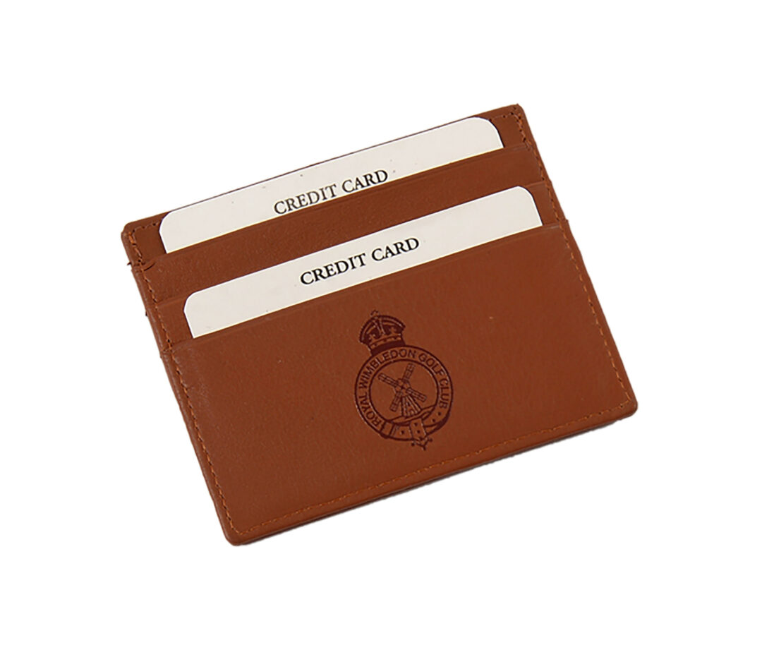 Credit Card Holder - Leather Printed