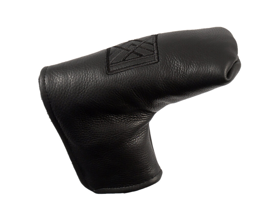Vintage Leather L Shaped Putter Cover