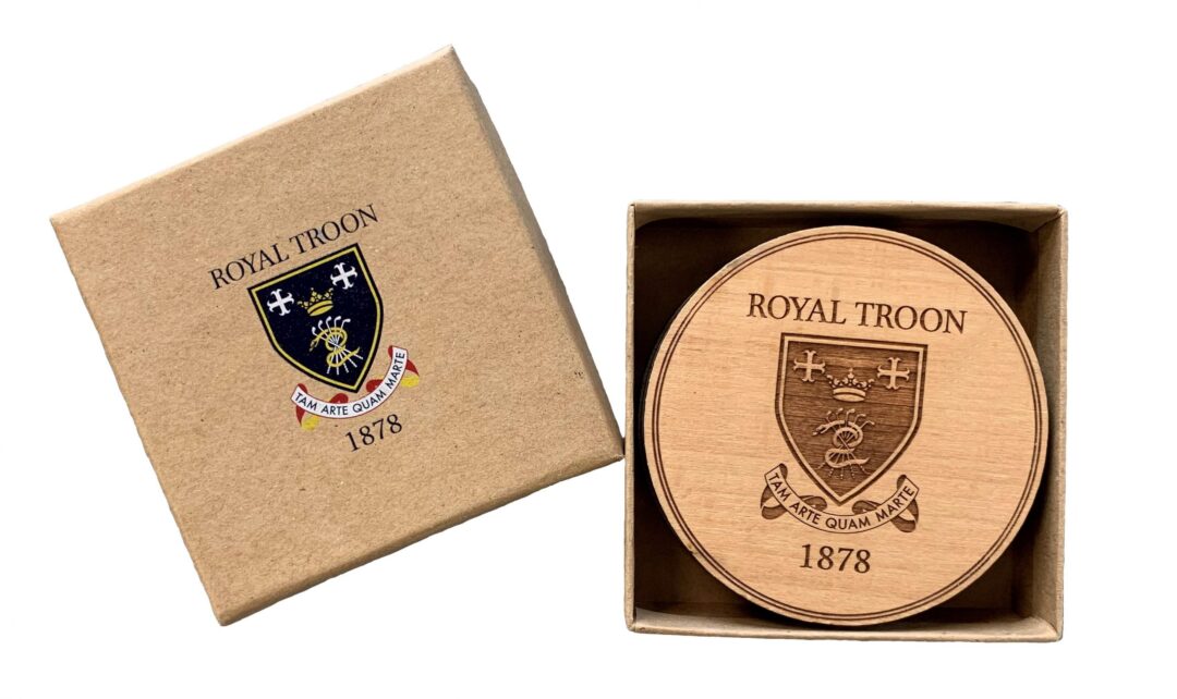 Wooden Coaster Set - Laser engraved