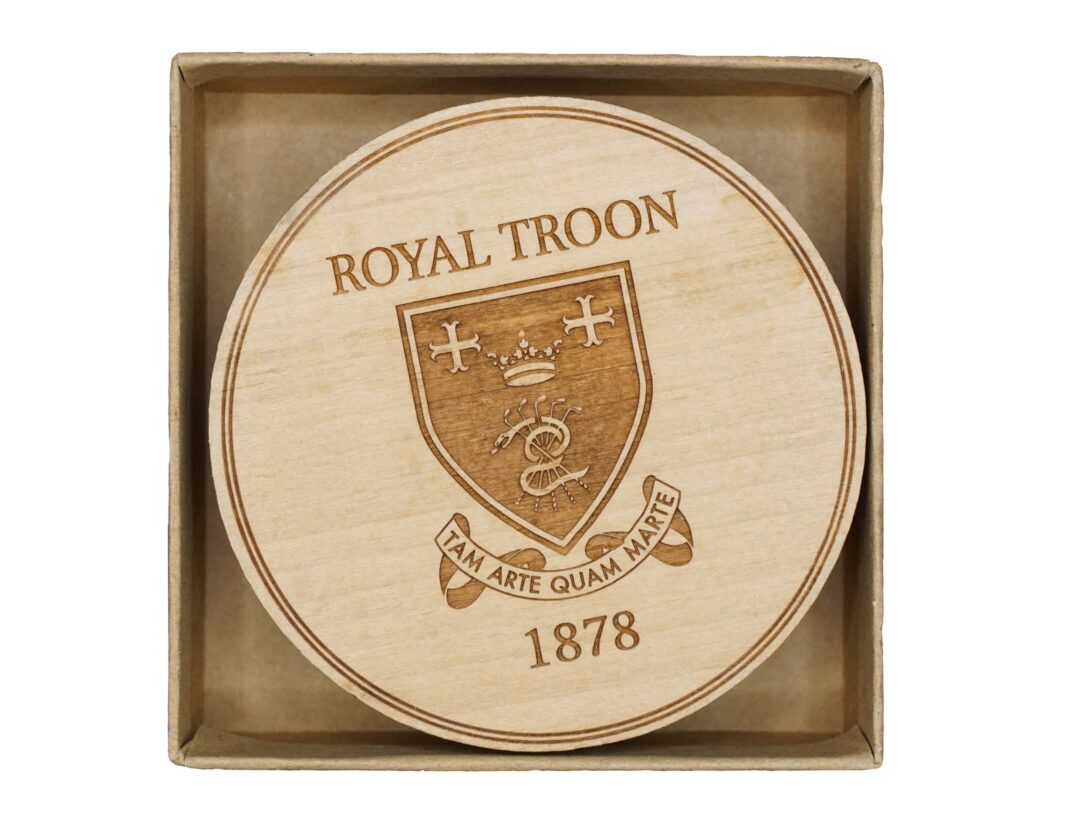 Wooden Coaster Set - Laser engraved - Image 2