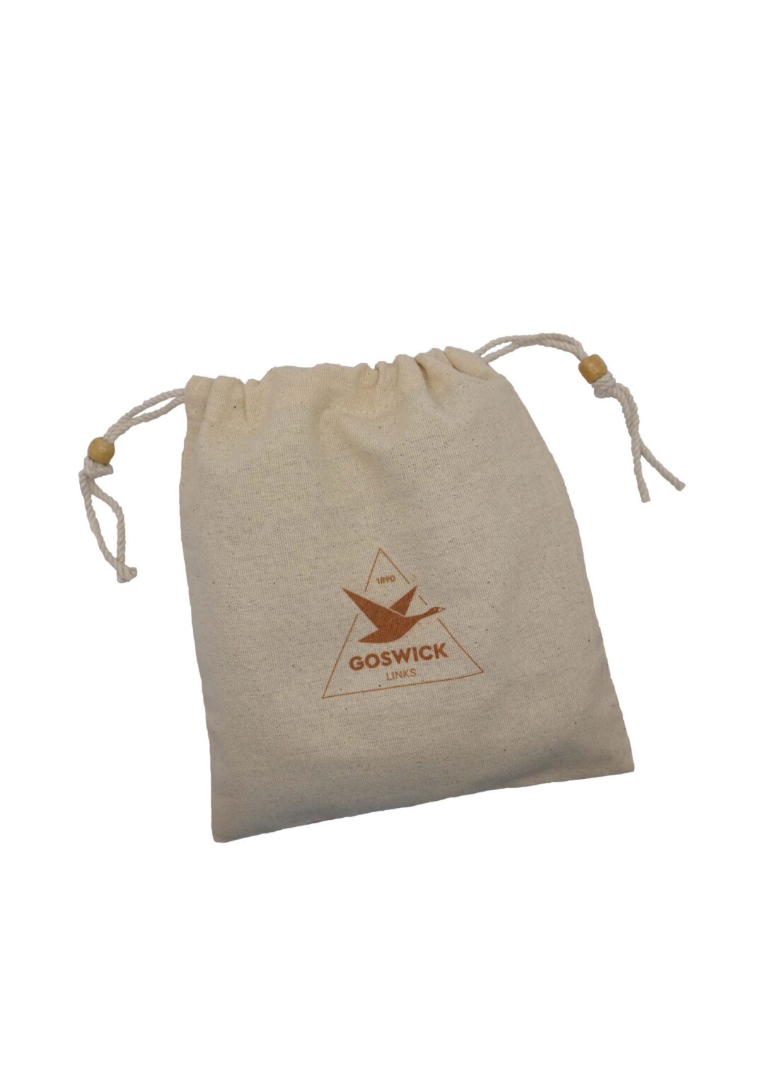 Eco Cotton Pouch Small with drawstring (Recycled cotton 19cm x 22cm)