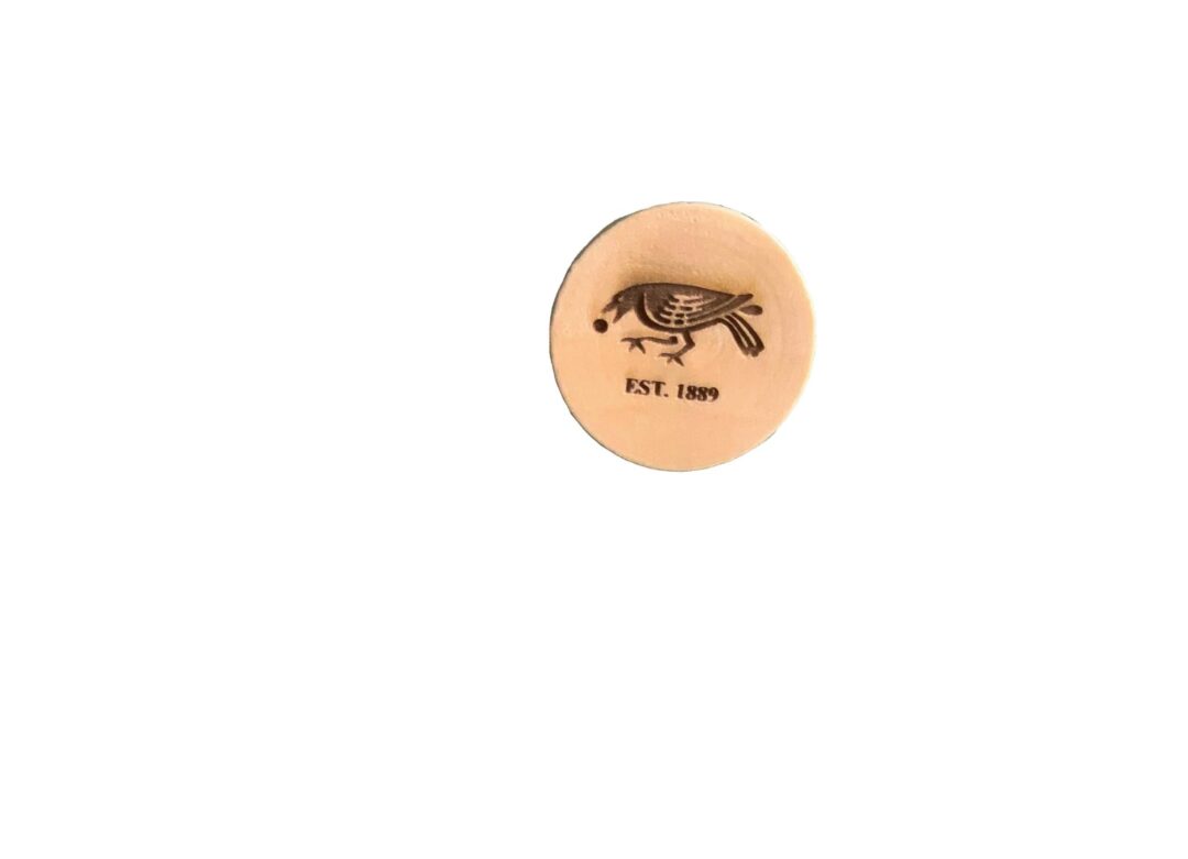 Wooden Marker - Laser engraved (with post) 25 mm - Image 2