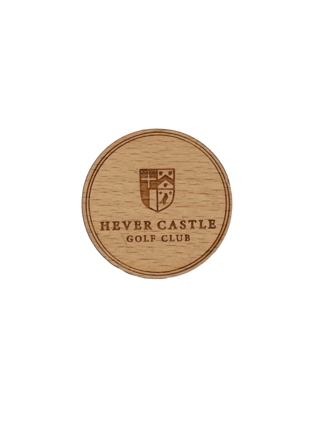Wooden Marker - Laser engraved (flat) 40 mm - Image 3